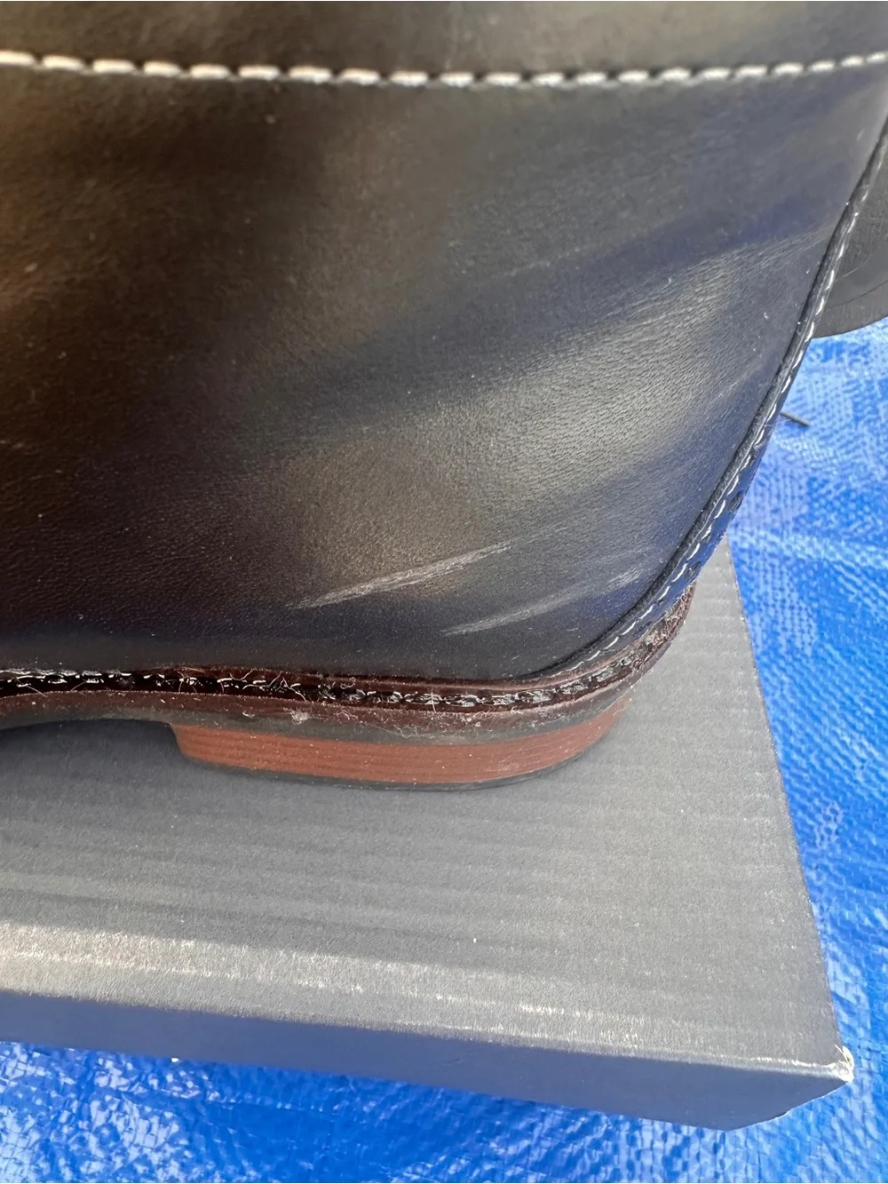 Bostonian Black Leather Chukka Boots